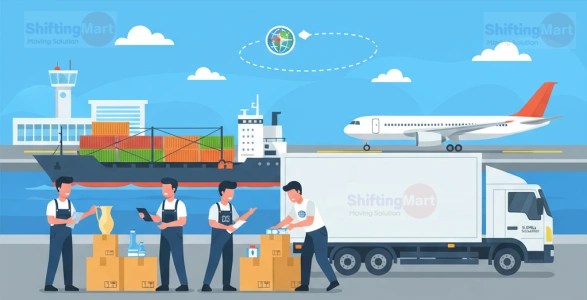 International Moving Services in Kolkata - ShiftingMart